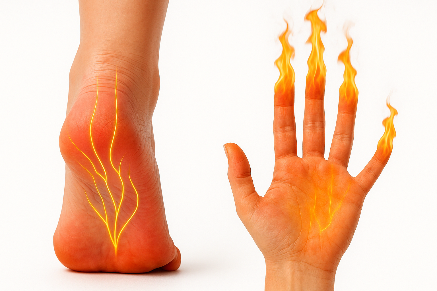 Neuropathy pain visualization